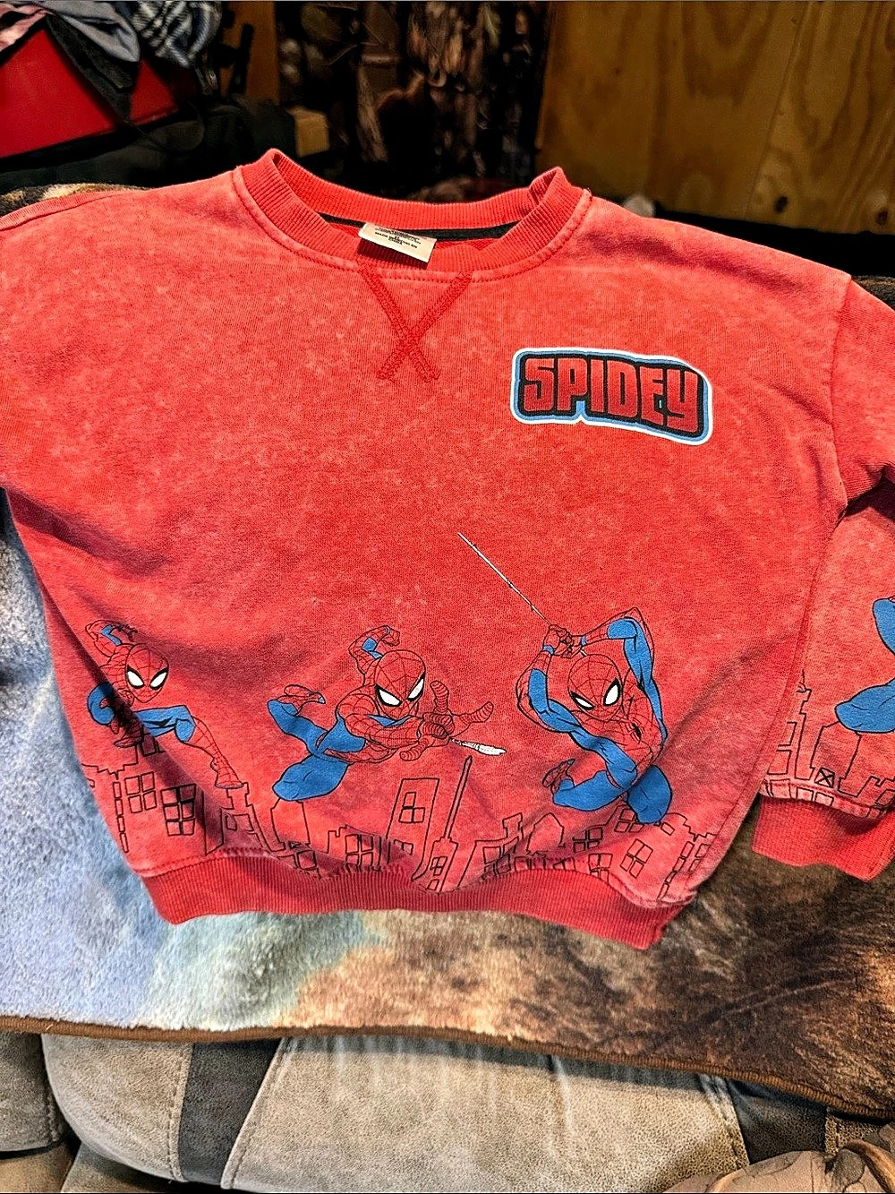Marvel Spider-Man Graphic Sweatshirt Boys 4T